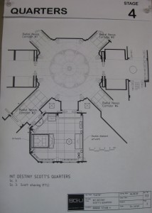 Inside The Destiny Living Quaters