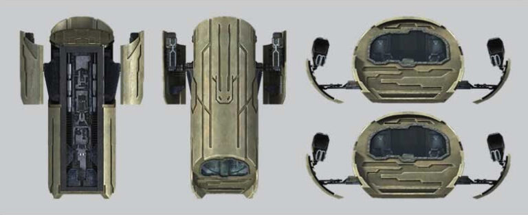 Puddle Jumper model (CG render)