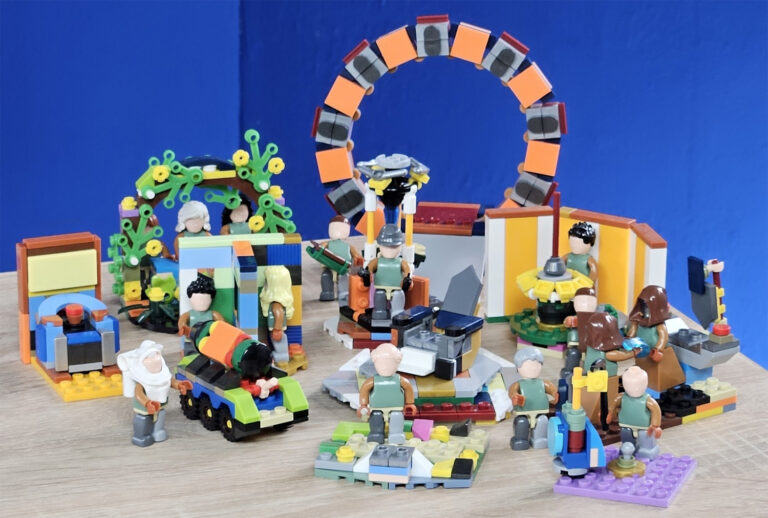 Stargate 2024 Advent Calendar prototype preview (BlueBrixx)