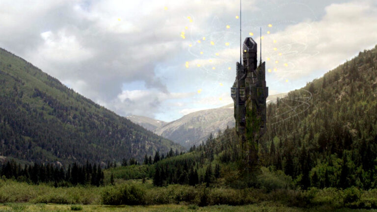 An Ancient city buried beneath the ground ("The Tower")