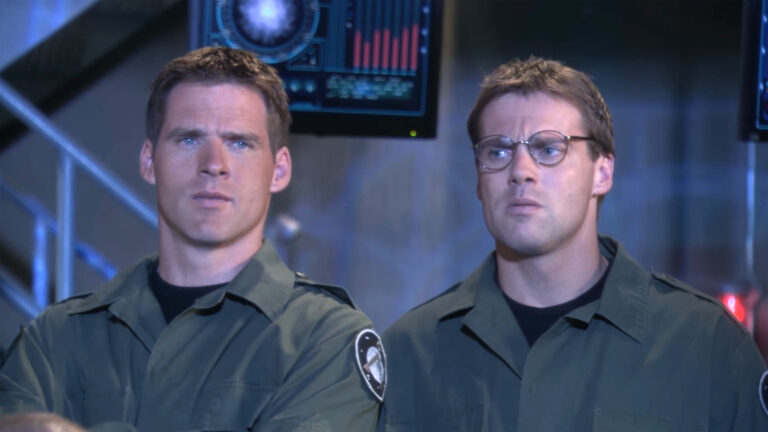 Cameron Mitchell and Daniel Jackson ("Ripple Effect")