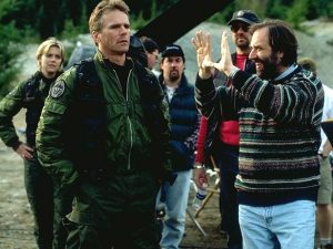 Richard Dean Anderson and Mario Azzopardi ("Children of the Gods")